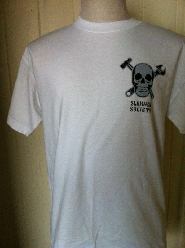 New illest x fatlace sz l white slammed society 1972 ca t-shirt hellaflush vip 