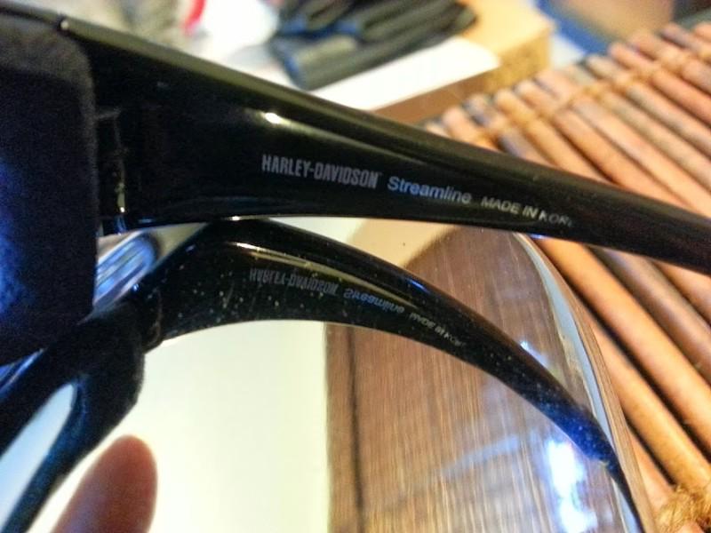 Harley-davidson ★ motorcycle eyewear ★ glasses ★ goggles ★ streamline ★ w/case