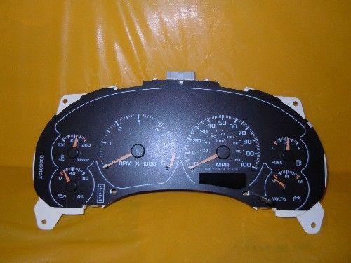 00 01 02 03 04 05 blazer s10 speedometer instrument cluster dash panel 59,311