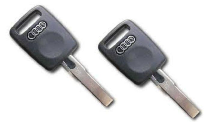 2x audi replacement key shell for a4 s4 a6 s6 a8 s8 audi tt 