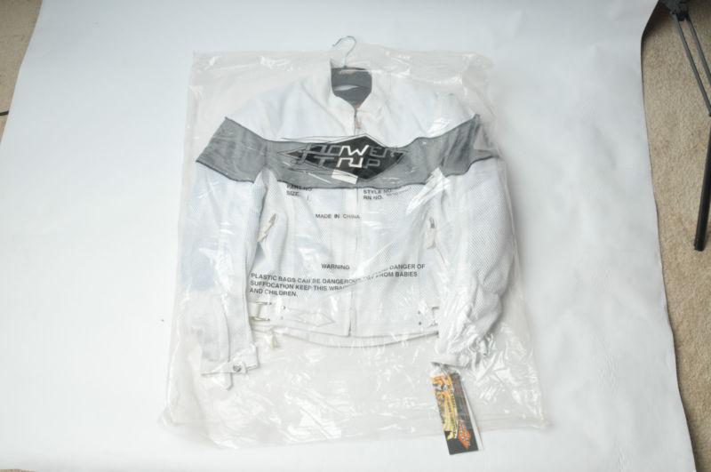 Buy POWER TRIP SAN JOSE MOTORCYCLE JACKET W/ ARMOR & REMOVABLE LINER WOMENS LARGE in Columbia