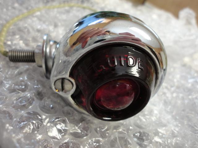 Guide dh-49 marker light w/ guide fisheye red glass lens