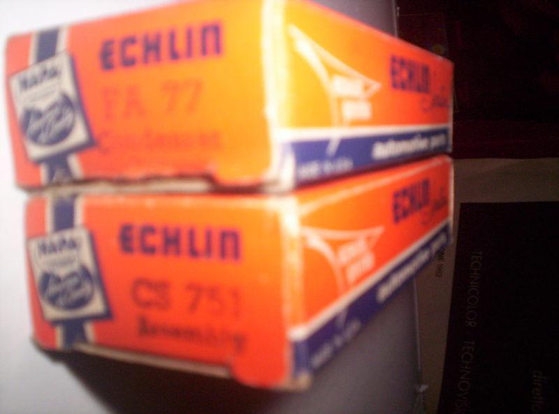 Buy Echlin Ignition Point Set CS751 + Condenser FA77 LOT in East Springfield, Ohio, US, for US