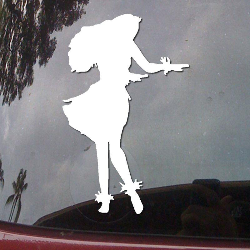 Hula girl dancer #3 hawaii wahine car body jdm laptop vinyl decal sticker h72