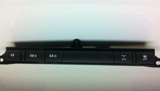 2006-2010 06-10 hummer h3 h3t transfer case select 4x4 control switch 15800079