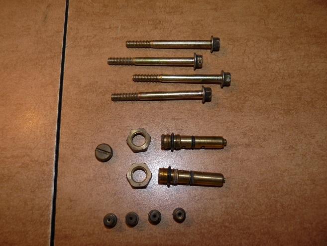 Holley, small lot of holley 4160 parts.  jets, fuel bowl bolts, float level adj.