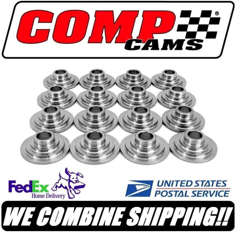Comp cams 10° titanium retainers +.050 height for 1.625" triple springs #735-16