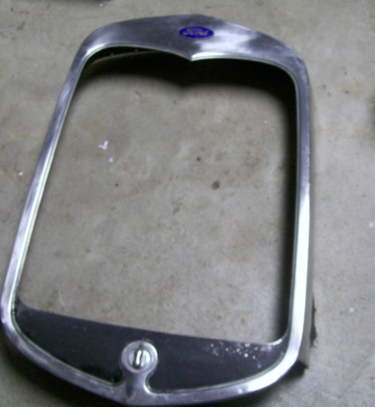 Ford model a radiator shell grill shroud stainless original