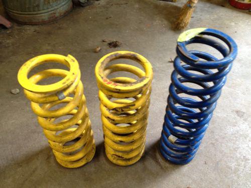 Three coil over springs dirt late model imca nascar hot rod ump 200 450 500