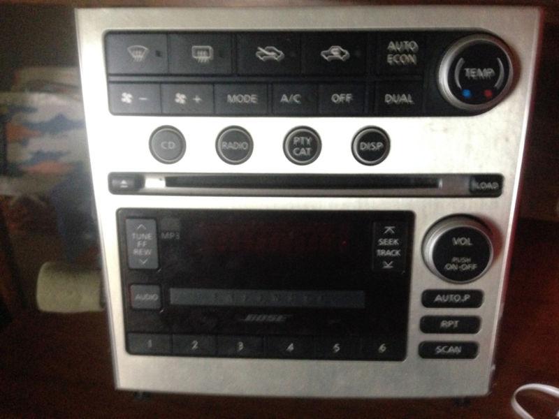 2005 2006 infiniti g35 bose radio 6 cd changer pp-2665d for infinitis with nav