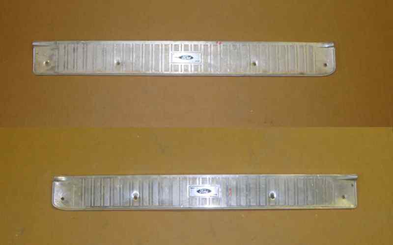 64 ford fairlane door rocker saddles - fronts - ships from usa