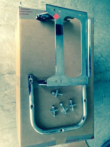 Detachable rack for harley tour pak road king touring electra glide road street