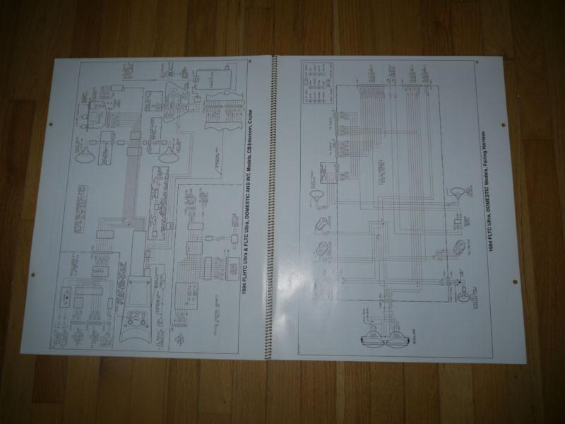 Buy Harley Davidson 1994 All Models Wiring Diagrams Road ... 2001 harley davidson road king wiring diagram 