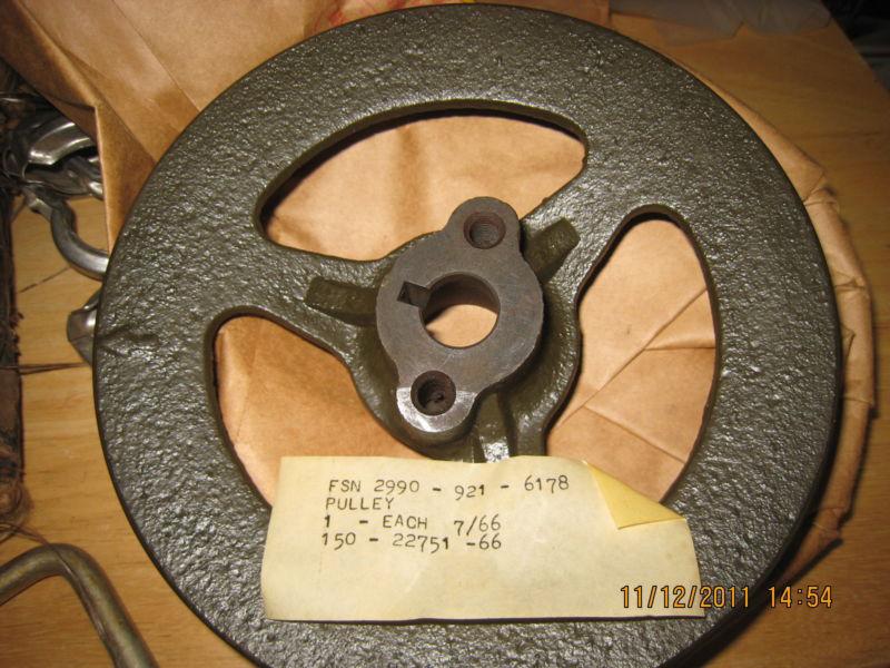 M274 mule engine pulley
