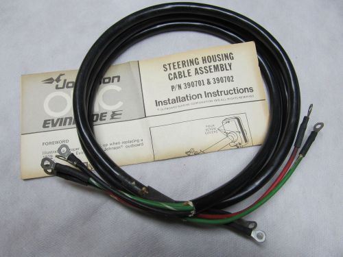 390701 0390701 OMC 24V Electrical Cable Assy Evinrude Trolling 1980-81 NLA, US $23.63, image 1