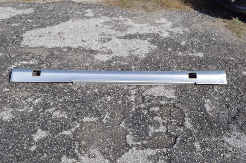 98-02 w208 mercedes clk430 clk320 left driver side skirt base silver oem