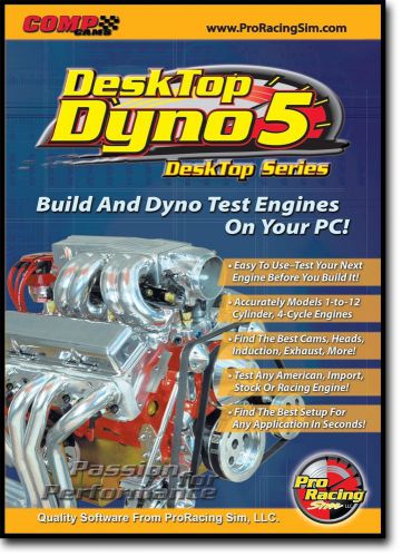 Racing head service (rhs) 186011 desktop dyno 5 software