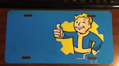 Fallout license plate