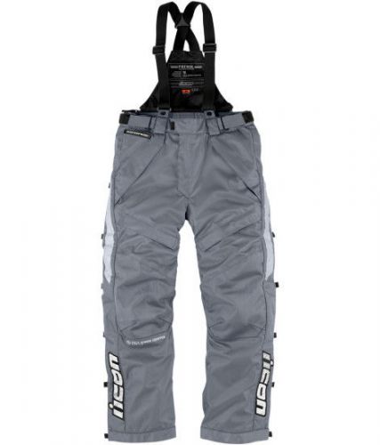 Icon patrol raiden waterproof pants gray