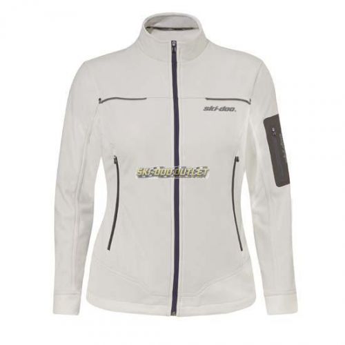 Ski-doo ladies technical fleece jacket - white