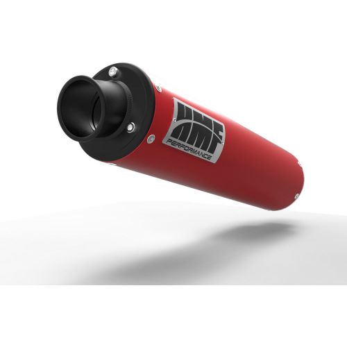 Hmf can am outlander 1000 2012 - 2015 red/blk slip on exhaust muffler
