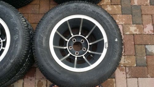 4 american racing vn47 vector wheels and mastercraft avenger g/t tires