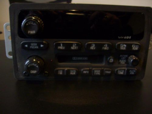 2000 chevrolet am fm stereo cassette radio