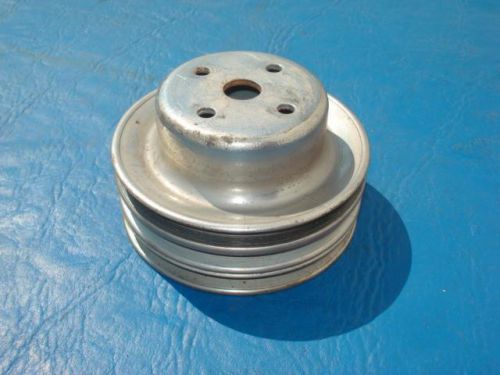 Original gm water pump pulley #360435bf 3-groove 1966-67 corvette 1968-70 bbc