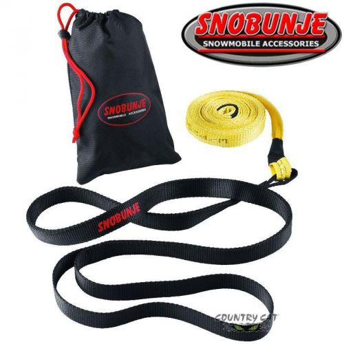 Arctic cat snowmobile snobunje slicktape 20 towline unstuck tow rope - 5639-643