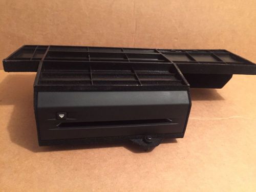 Cadillac ats 13 14 cd audio player glove box storage box oem excellent