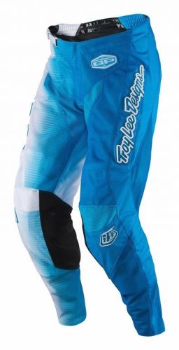 New 2017 troy lee designs tld gp air 50/50 mx moto pants white/ blue all sizes
