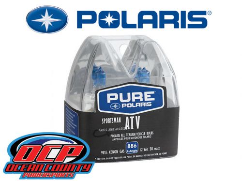 Pure polaris sportsman 300 400 500 550 600 700 800 850 oem atv blue xenon bulbs