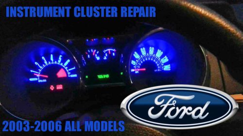 Instrument cluster repair ford mustang 2003-2006
