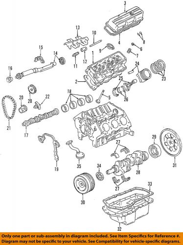 Gm oem-engine valve cover 12590363