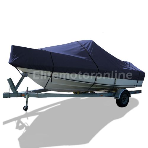 Tracker pro guide v-15 sc trailerable fishing boat cover navy