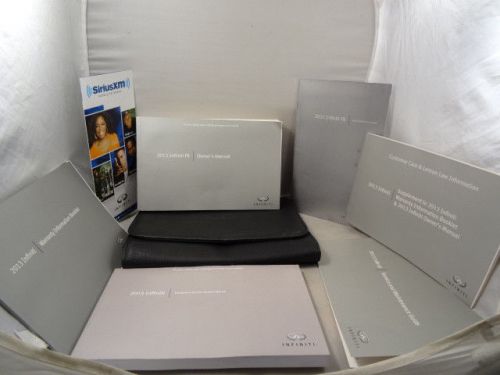 2013  infinity  fx   owners   manual + navigation !!!