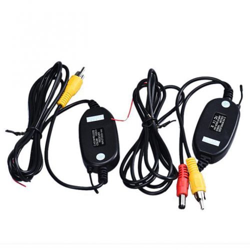 Wireless transmitter receiver for car reverse rear view camera monitor 2.4ghz