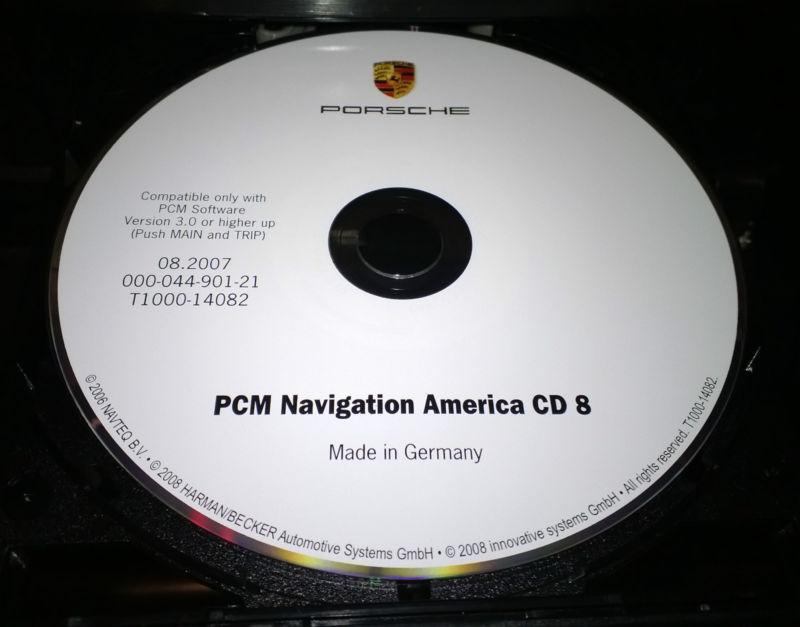 2003 2004 cayenne carrera 911 boxster navigation map cd8 update
