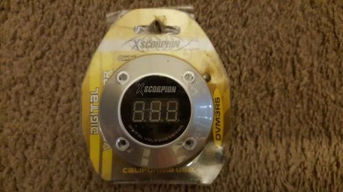 Scorphion digital volt meter car audio