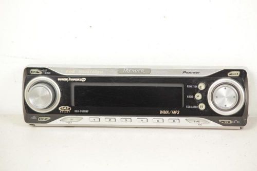PIONEER PREMIER DEH-P470MP FACEPLATE RADIO FACE PLATE WMA MP3 OEM, US $25.75, image 1