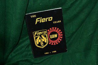 Pontiac fiero plant memorial book "the fiero years"