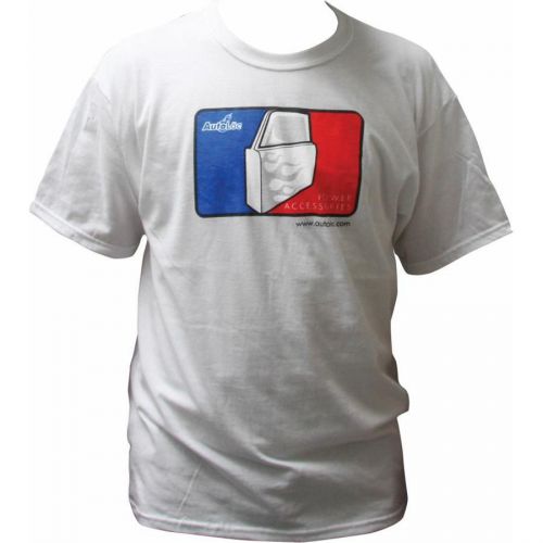 Autoloc x large white short sleeve baseball t shirt style 2hot x rod rods large