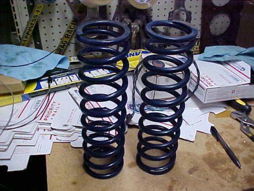 Hypercoil rear drag coilover shock springs 150 lb pair v nice 12" long pro mod