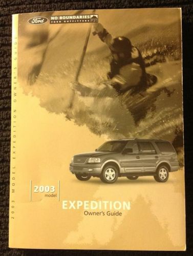 2003 ford expedition owner&#039;s manual