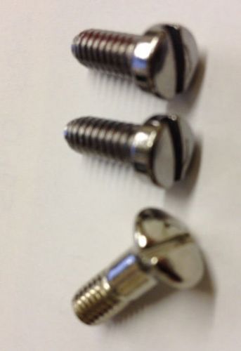 New 68-72 chevy chevelle inside mirror &amp; sunvisor clamp screws free shipping
