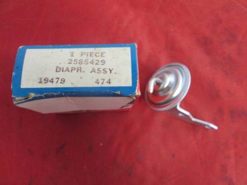 Carburetor choke diaphragm w/ 361 383 fits 64 65 66 67 models nos mopar 2585429