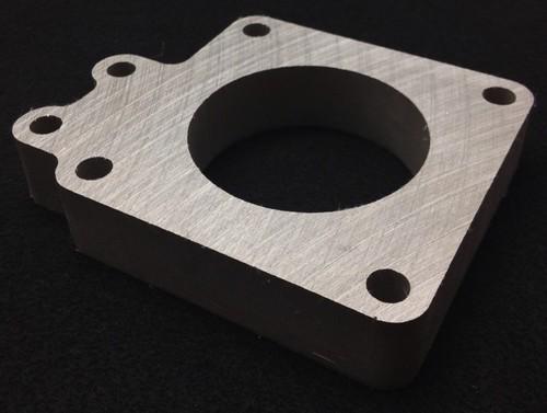 1" 70mm throttle body egr delete bracket 5.0 mustang 86-93