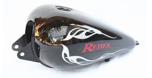 Motorcycle fuel gas tank 3.4 gallons for honda cmx250 rebel cmx 250 1985-2015