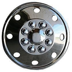 Dicor shsd16 16&#034; stainless wheel cover set of 4