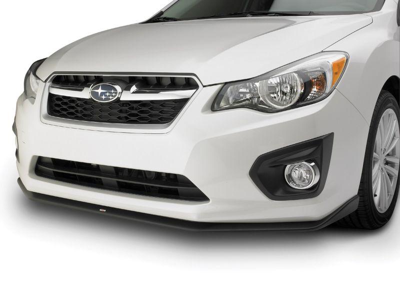 New oem subaru impreza 2012 + sti front lip spoiler bumper underspoiler